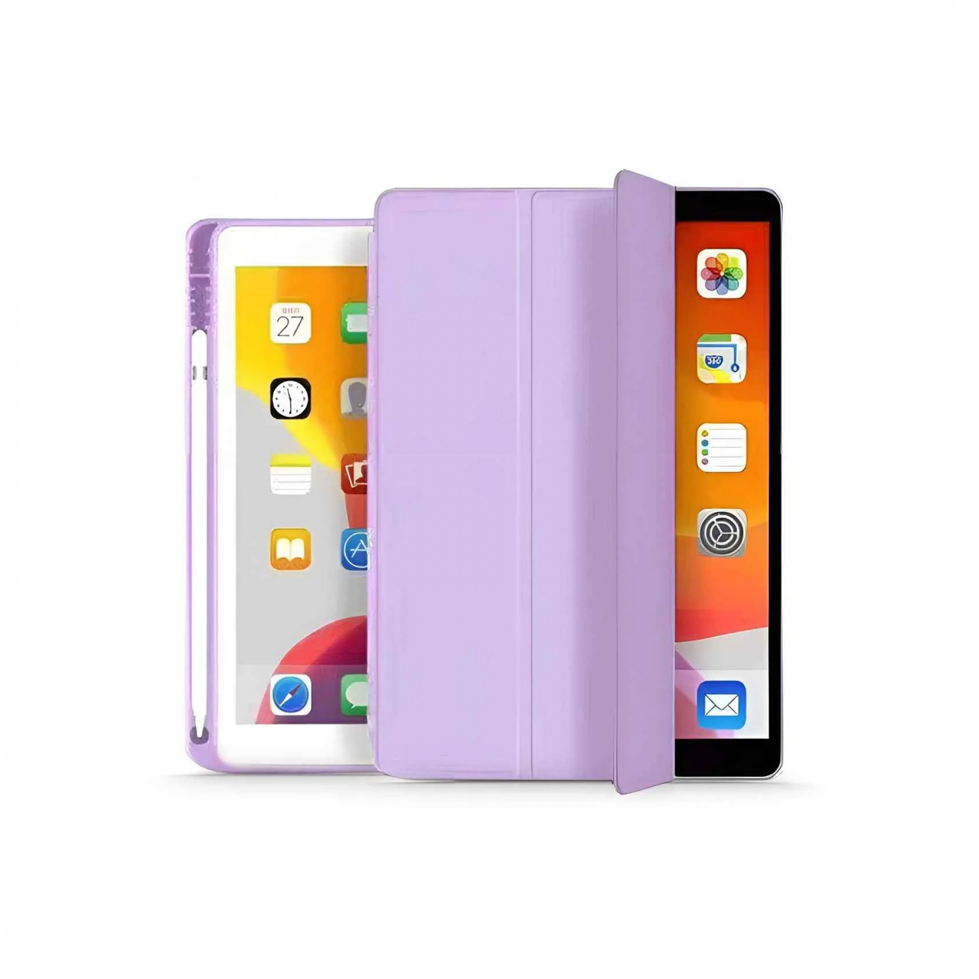 Чехол Smart Case+stylus for Apple iPad Air/Air2/ pro 9.7/2017/2018 Lilac